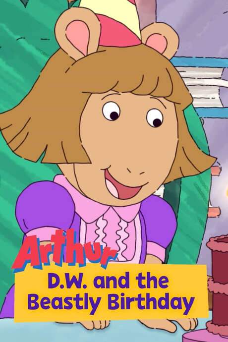 Arthur: D.W. and the Beastly Birthday (2017) movie poster