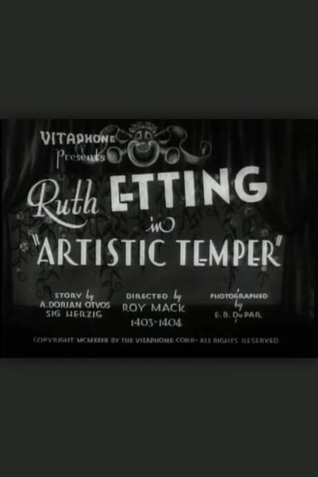 Artistic Temper (1932) movie poster