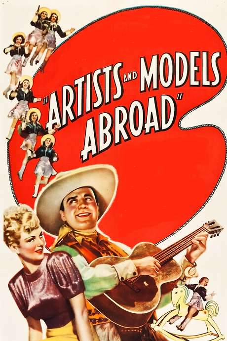 Artists and Models Abroad (1938) movie poster