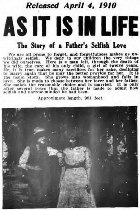 As It Is in Life (1910) movie poster