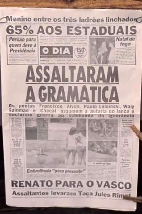 Assaltaram a Gramática (1984) movie poster