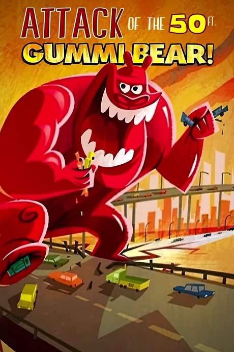 Attack of the 50-foot Gummi Bear (2014) movie poster