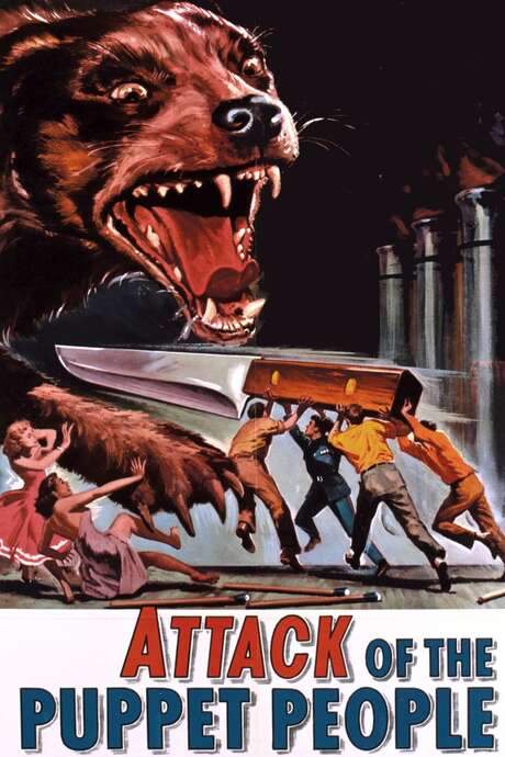 Attack of the Puppet People (1958) movie poster