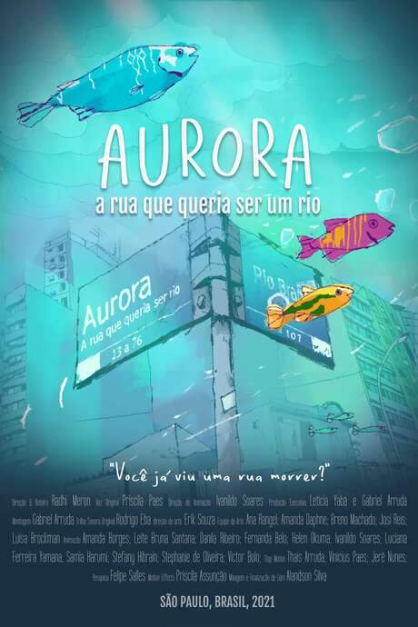 Aurora, the street that wanted to be a river (2021) movie poster