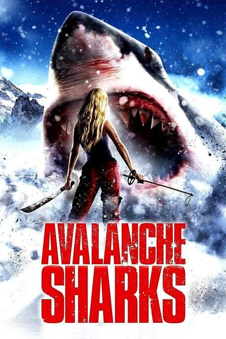 Avalanche Sharks (2014) movie poster