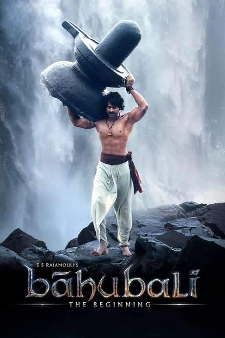 Bāhubali: The Beginning (2015) movie poster