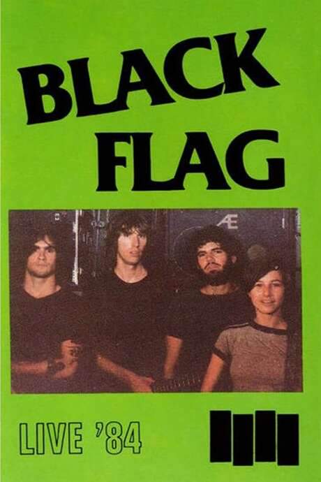 BLACK FLAG: Live ’84 (1984) movie poster