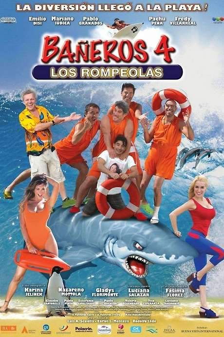 Bañeros 4: Los rompeolas (2014) movie poster