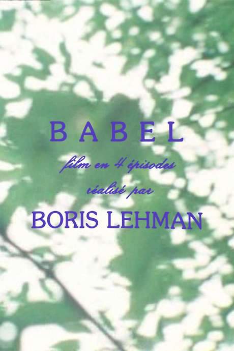 Babel: A Letter to My Friends Left Behind in Belgium (1991) movie poster