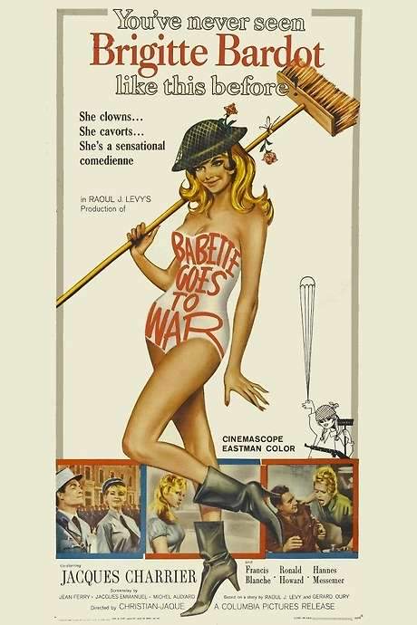 Babette Goes to War (1959) movie poster