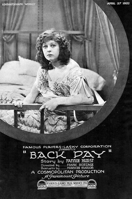 Back Pay (1922) movie poster