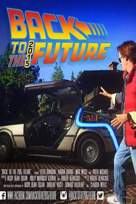 Back to the 2015 Future movie poster