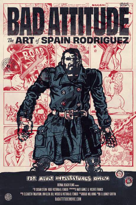 Bad Attitude: The Art of Spain Rodriguez (2021) movie poster