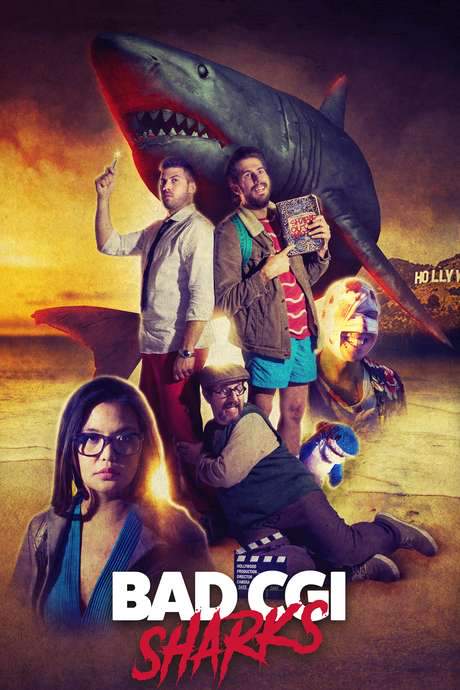 Bad CGI Sharks (2019) movie poster