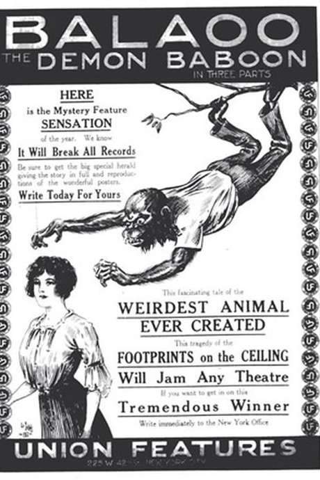 Balaoo the Demon Baboon (1913) movie poster