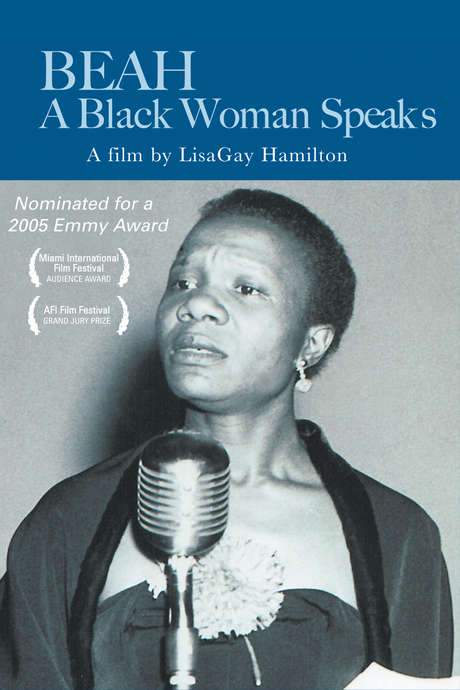 Beah: A Black Woman Speaks (2004) movie poster
