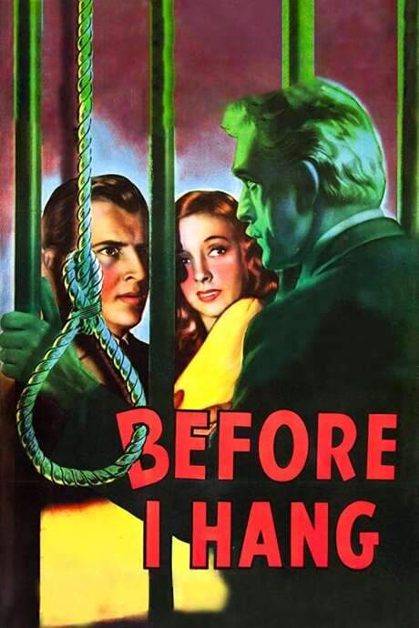 Before I Hang (1940) movie poster