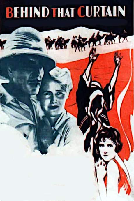 Behind That Curtain (1929) movie poster