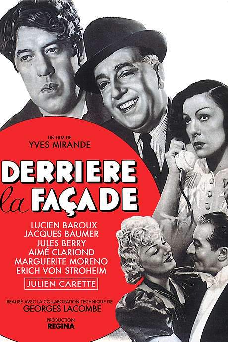 Behind the Facade (1939) movie poster