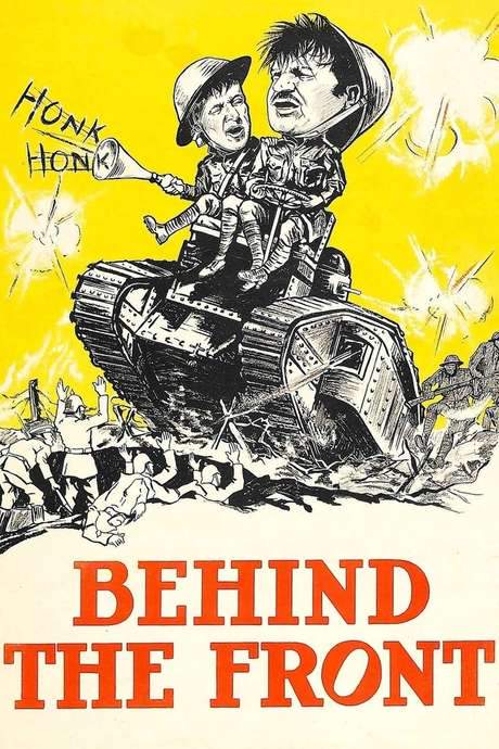 Behind the Front (1926) movie poster
