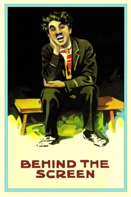 Behind the Screen (1916) movie poster