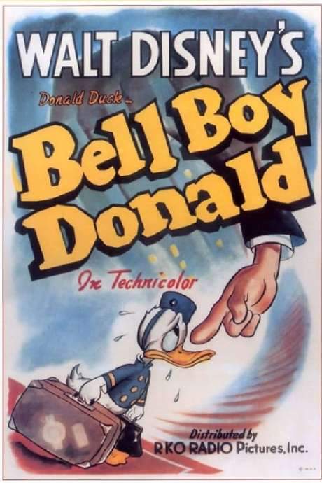 Bellboy Donald (1942) movie poster