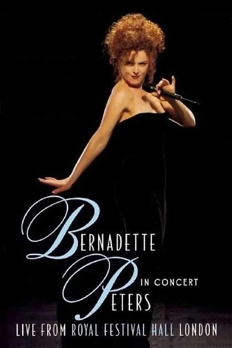 Bernadette Peters in Concert (1998) movie poster