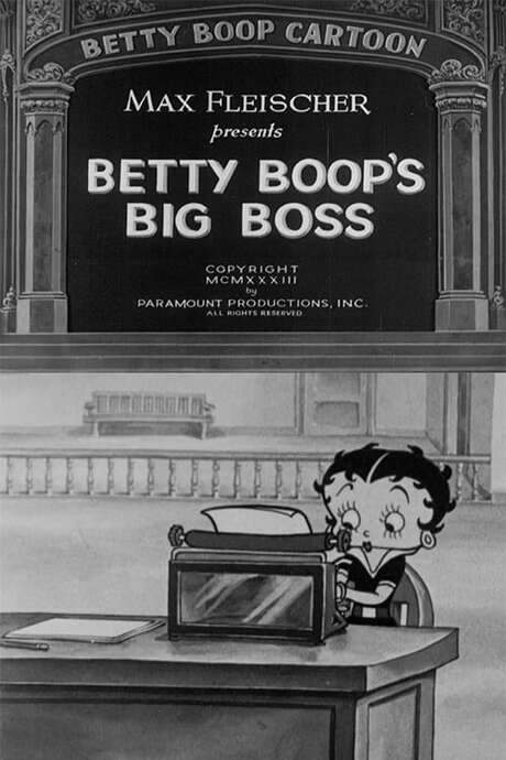 Betty Boop’s Big Boss (1933) movie poster