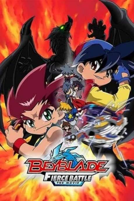 Beyblade the Movie: Fierce Battle (2002) movie poster