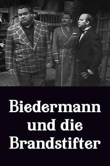 Biedermann und die Brandstifter (1963) movie poster