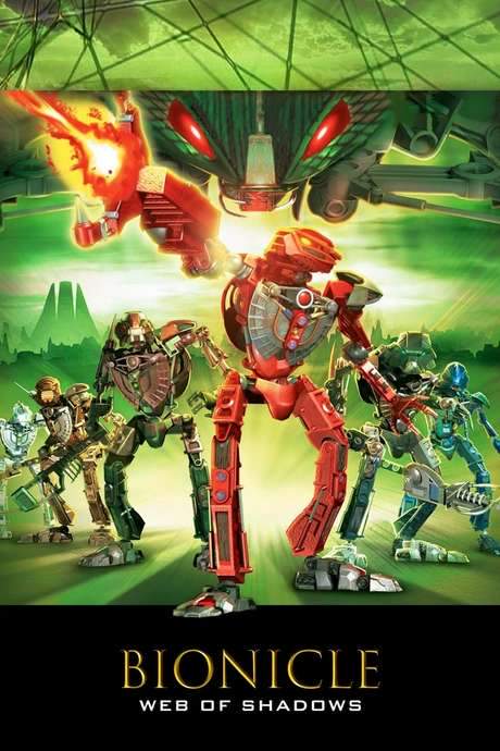 Bionicle 3: Web of Shadows (2005) movie poster