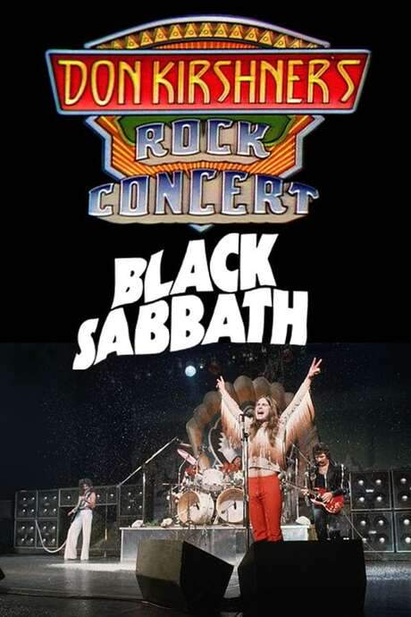 Black Sabbath - Don Kirshner’s Rock Concert (1975) movie poster