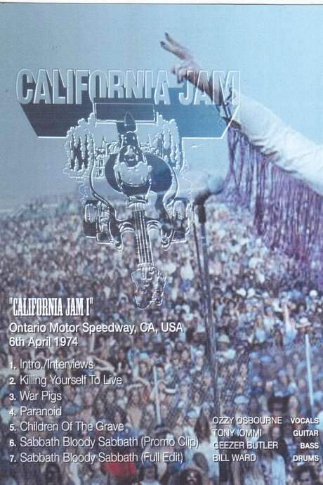 Black Sabbath: California Jam (1974) movie poster