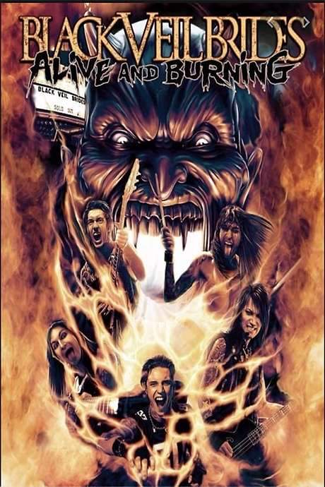 Black Veil Brides: Alive and Burning (2015) movie poster