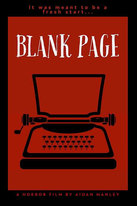 Blank Page (2021) movie poster