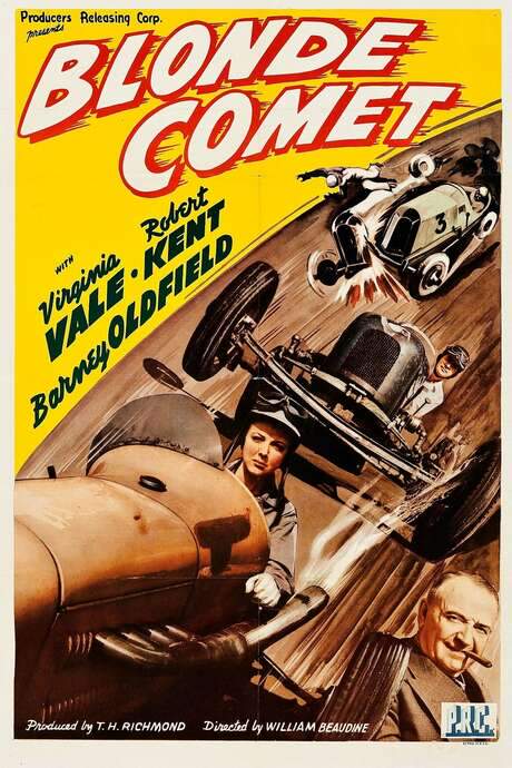 Blonde Comet (1941) movie poster