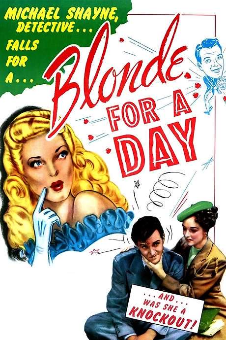 Blonde for a Day (1946) movie poster