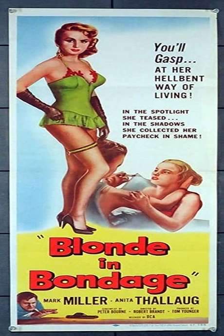 Blonde in Bondage (1957) movie poster