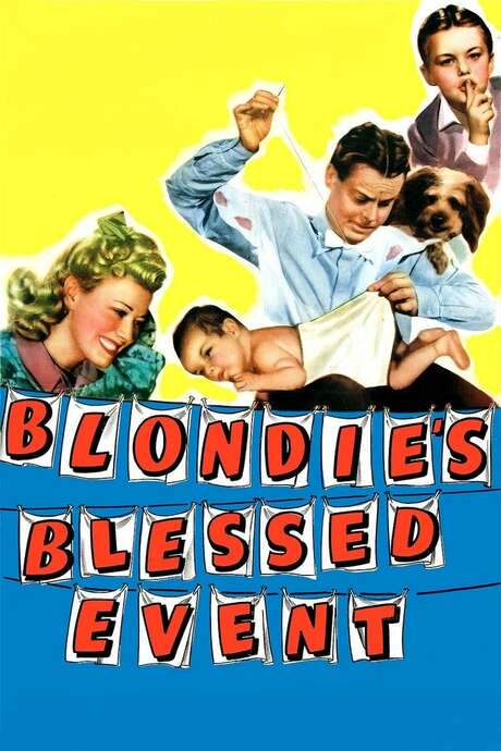Blondie’s Blessed Event (1942) movie poster