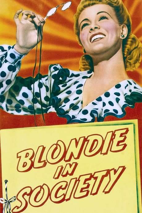 Blondie in Society (1941) movie poster