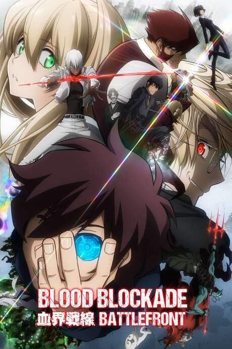 Blood Blockade Battlefront (2015) movie poster