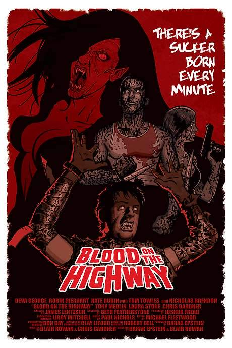 Blood on the Highway (2008) movie poster