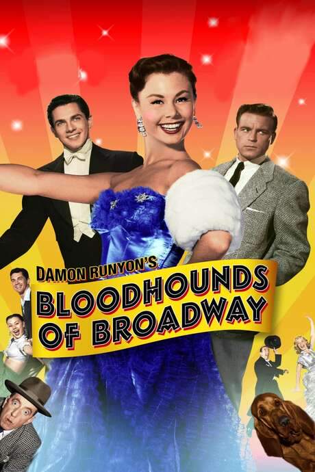 Bloodhounds of Broadway (1952) movie poster