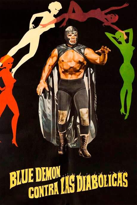 Blue Demon vs. the Diabolical Women (1968) movie poster