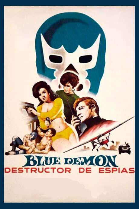 Blue Demon: Destructor of Spies (1968) movie poster