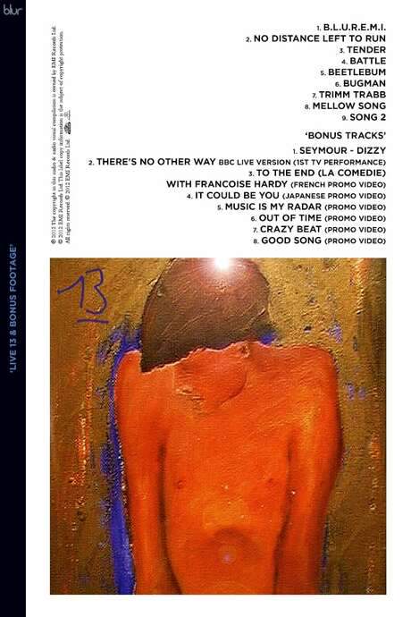 Blur: Live 13 & Bonus Footage (1999) movie poster