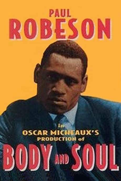 Body and Soul (1925) movie poster