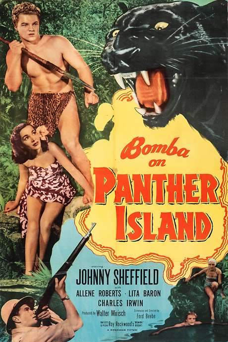 Bomba on Panther Island (1949) movie poster