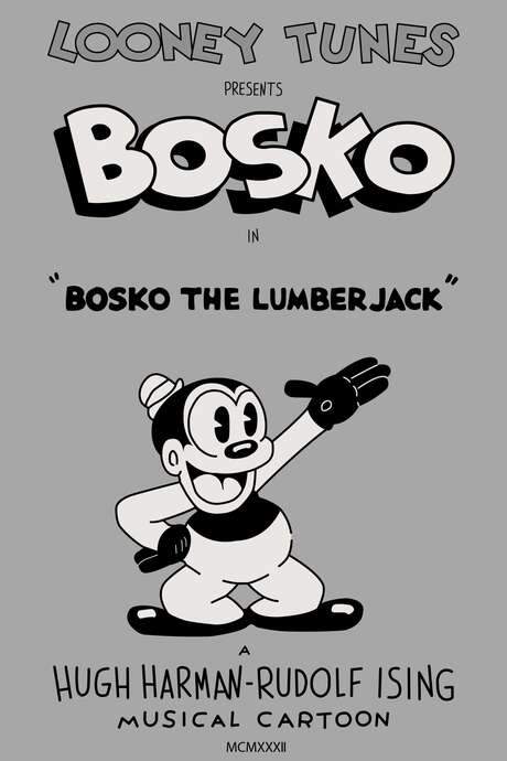 Bosko the Lumberjack (1932) movie poster