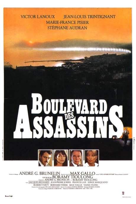Boulevard des assassins (1982) movie poster